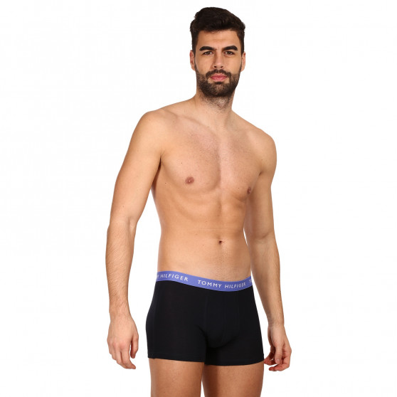 3PACK Boxers para homem Tommy Hilfiger azul escuro (UM0UM02324 0V1)