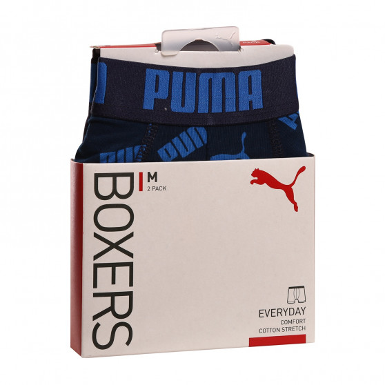 2PACK Boxers para homem Puma multicolorido (100001512 002)