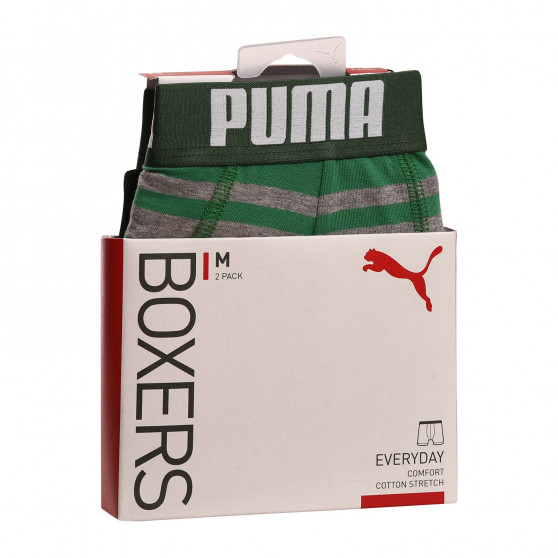 2PACK Boxers para homem Puma multicolorido (601015001 327)