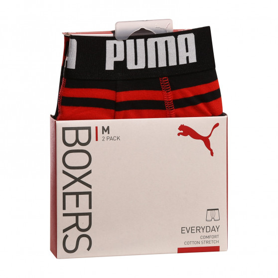 2PACK Boxers para homem Puma multicolorido (601015001 786)