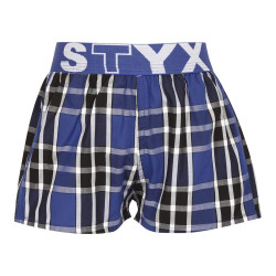 Boxers para crianças Styx desporto elástico multicolorido (BJ940)