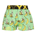 Boxers para crianças Styx arte desportiva bananas de borracha (BJ1359)