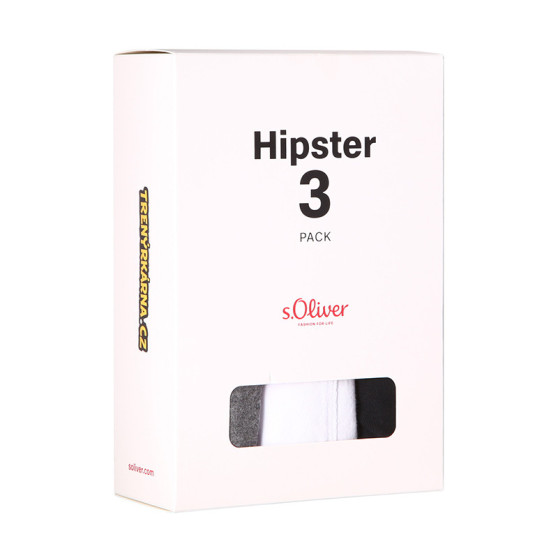 3PACK Boxers para homem S.Oliver multicolorido (JH-34H-83013768)