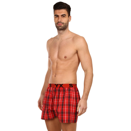 Boxers para homem Styx desporto elástico multicolorido (B931)