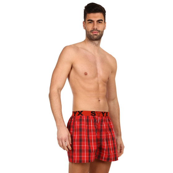 Boxers para homem Styx desporto elástico multicolorido (B931)