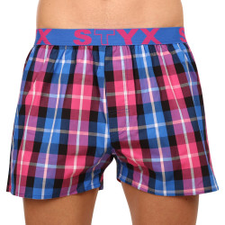 Boxers para homem Styx desporto elástico multicolorido (B932)