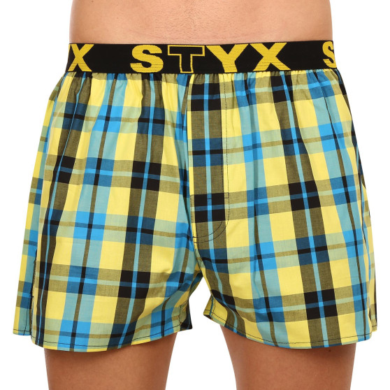 Boxers para homem Styx desporto elástico multicolorido (B933)