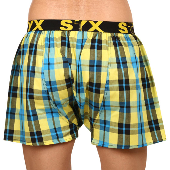 Boxers para homem Styx desporto elástico multicolorido (B933)