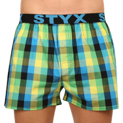 Boxers para homem Styx desporto elástico multicolorido (B936)