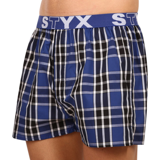 Boxers para homem Styx desporto elástico multicolorido (B940)