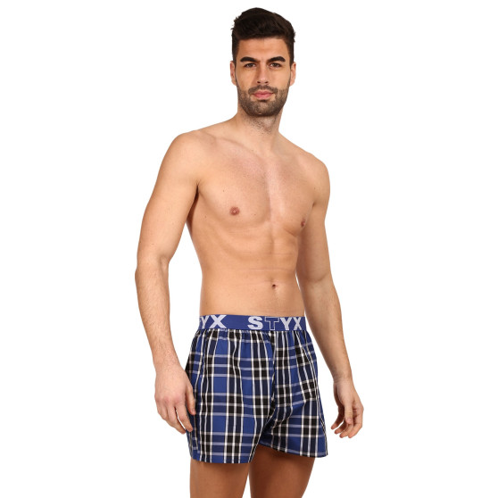 Boxers para homem Styx desporto elástico multicolorido (B940)