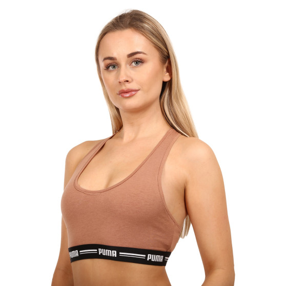 Soutien de desporto para mulher Puma castanho (604022001 013)