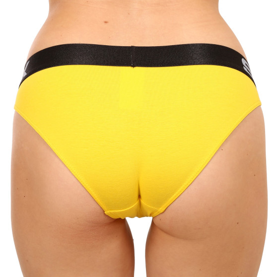 Cuecas para mulher Styx desporto elástico amarelo (IK1068)