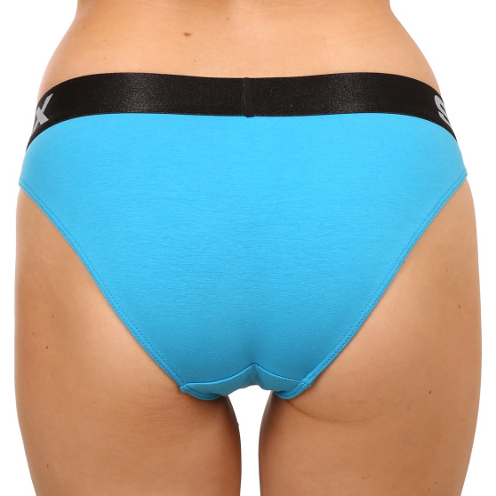 Cuecas para mulher Styx desporto elástico azul (IK1169)