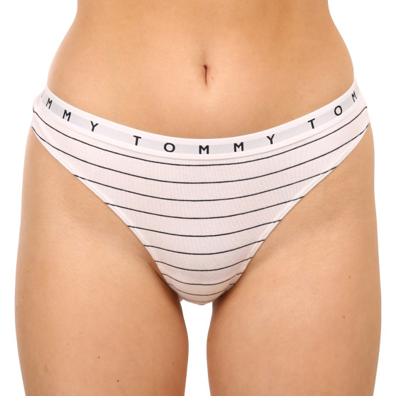 3PACK Tanga para mulher Tommy Hilfiger multicolorido (UW0UW04600 0V6)