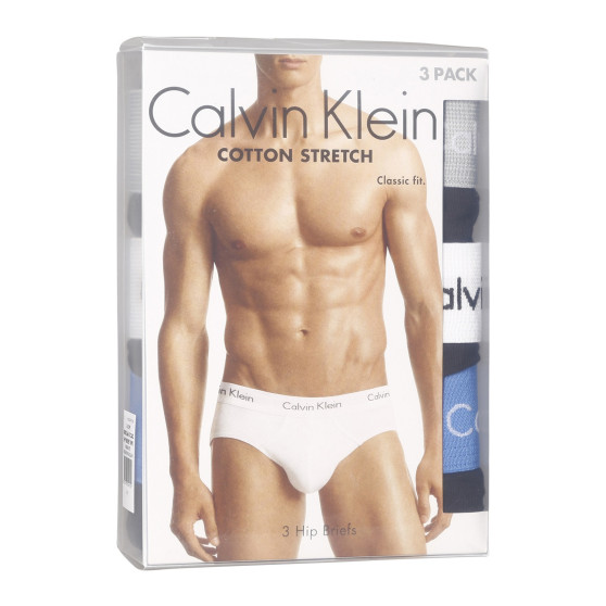 3PACK cuecas para homem Calvin Klein multicolorido (U2661G-CAZ)