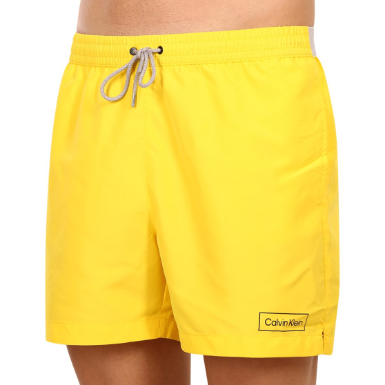 Fatos de banho para homem Calvin Klein amarelo (KM0KM00787 ZGR)