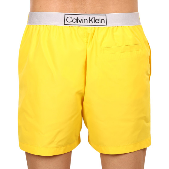 Fatos de banho para homem Calvin Klein amarelo (KM0KM00787 ZGR)