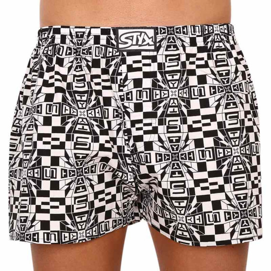 3PACK Boxers para homem Styx arte clássica borracha multicolorido (3A14051)