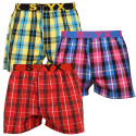 3PACK Boxers para homem Styx desporto elástico multicolorido (B9313233)