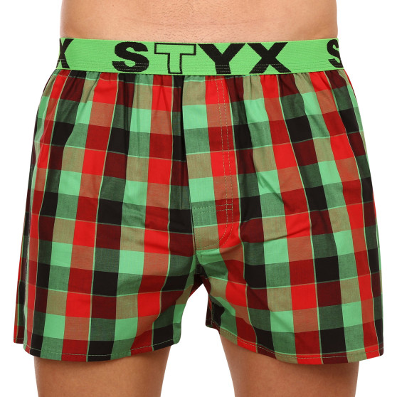 5PACK Boxers para homem Styx desporto elástico multicolorido (B9312345)