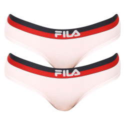 2PACK cuecas para mulher Fila branco (FU6050/2-300)