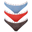 3PACK cuecas para mulher Tommy Hilfiger multicolorido (UW0UW02522 0V7)