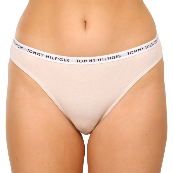 3PACK cuecas para mulher Tommy Hilfiger superdimensionado multicolorido (UW0UW04023 0R2)