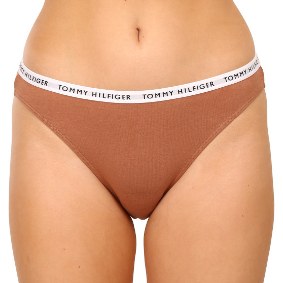 3PACK cuecas para mulher Tommy Hilfiger superdimensionado multicolorido (UW0UW04023 0R2)