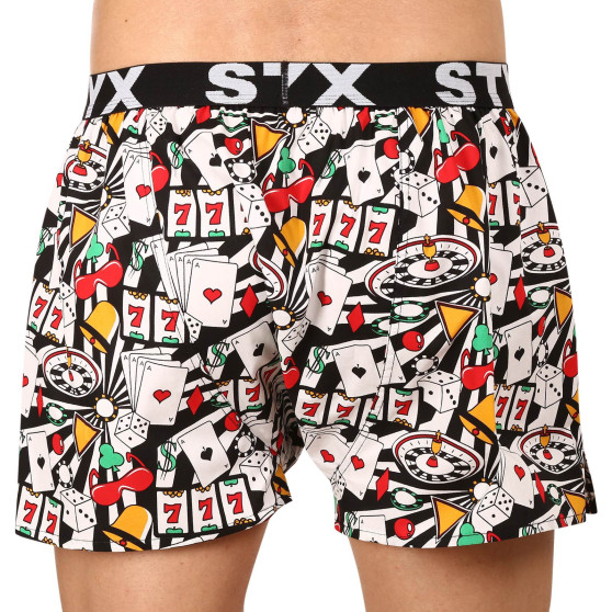 Boxers para homem Styx arte desporto borracha casino (B1553)