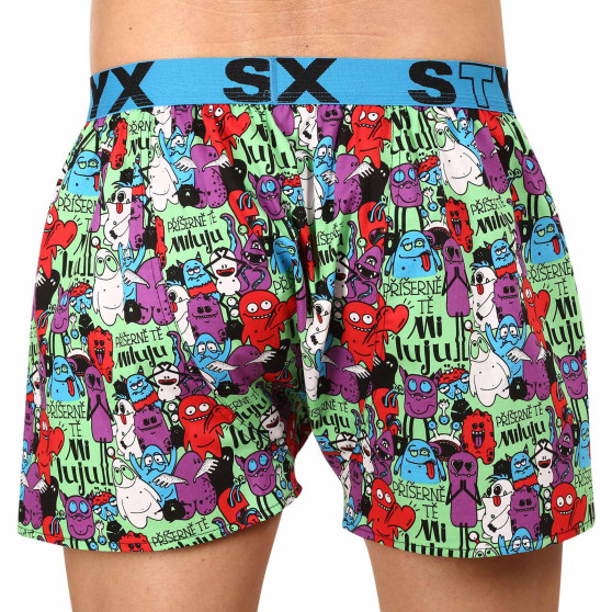 Boxers para homem Styx arte desportiva monstros de borracha (B1555)