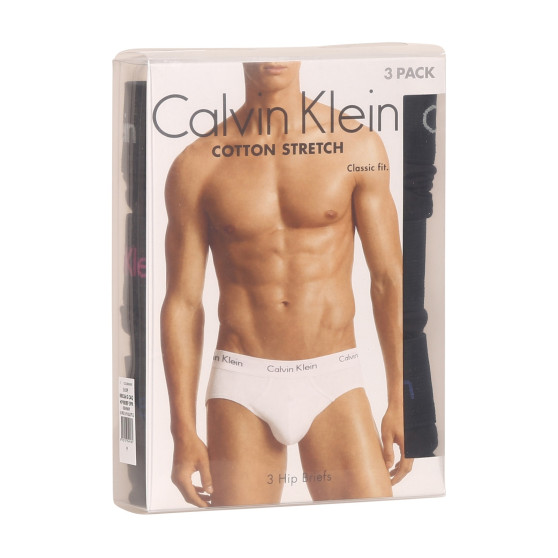 3PACK cuecas para homem Calvin Klein preto (U2661G-CAQ)