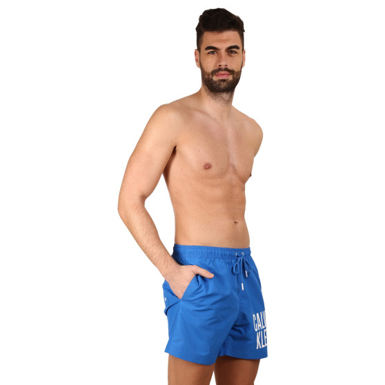 Fatos de banho para homem Calvin Klein azul (KM0KM00794 C4X)