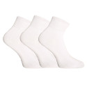 3PACK meias Gino bambu branco (82004)