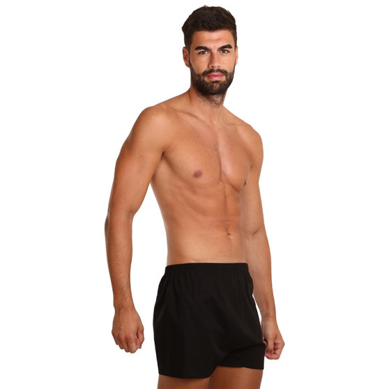 3PACK Boxers para homem Nedeto preto (3NDTT001)