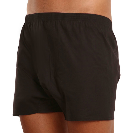 3PACK Boxers para homem Nedeto preto (3NDTT001)