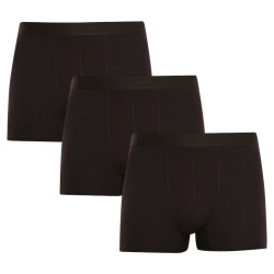 3PACK Boxers para homem Nedeto preto (3NDTB001)