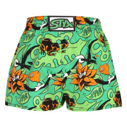 Boxers para crianças Styx arte clássica borracha tropic (J1557)