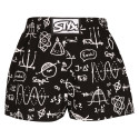 Boxers para crianças Styx arte clássica borracha physics (J1652)