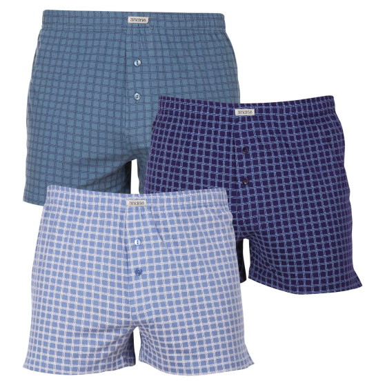 3PACK Boxers para homem Andrie multicolorido (PS 5631)