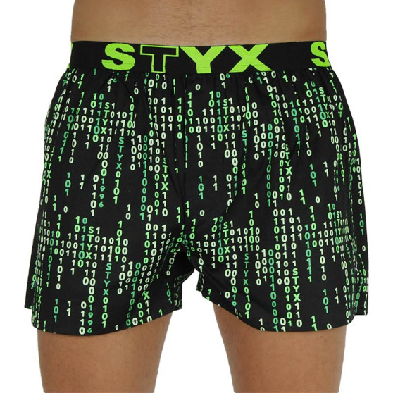 5PACK Boxers para homem Styx arte esportes borracha multicolorido (5B1126913)