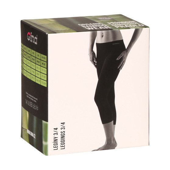 Leggings para mulher Gina bambu preto (95032)