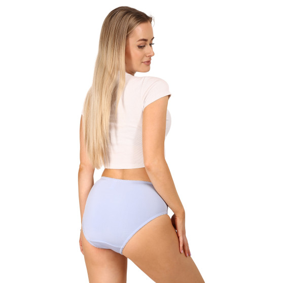 Cuecas para mulher Gina azul com renda (10120)