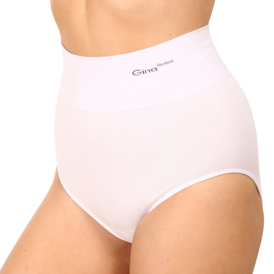 Cuecas com cordão para mulher Gina bambu branco (00036)