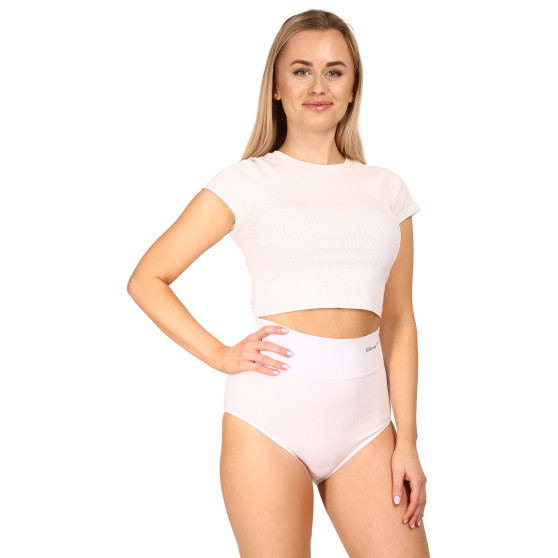 Cuecas com cordão para mulher Gina bambu branco (00036)