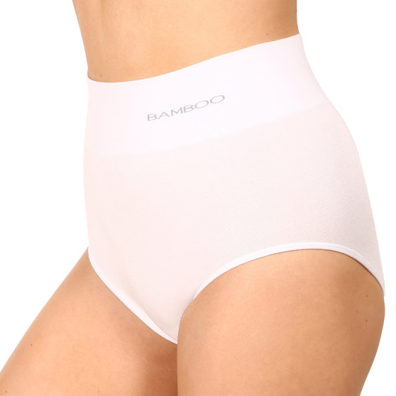 Cuecas com cordão para mulher Gina bambu branco (00040)