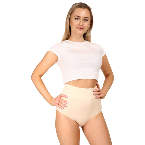 Cuecas com cordão para mulher Gina bambu beige (00036)