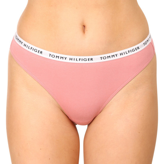 3PACK Tanga para mulher Tommy Hilfiger multicolorido (UW0UW02829 0R1)