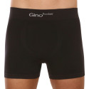 Boxers para homem Gino bambu sem costuras preto (54004)