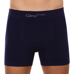 Boxers para homem Gino bambu sem costuras azul (54004)